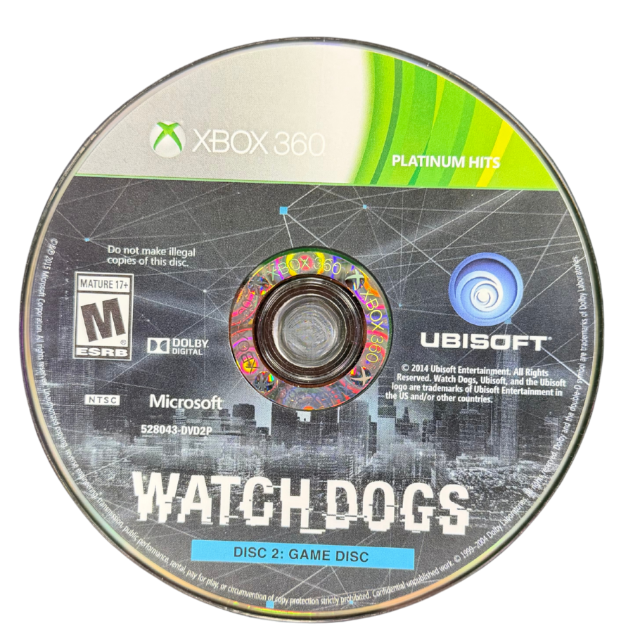 Watch Dogs [Platinum Hits] – Xbox 360 (X360)