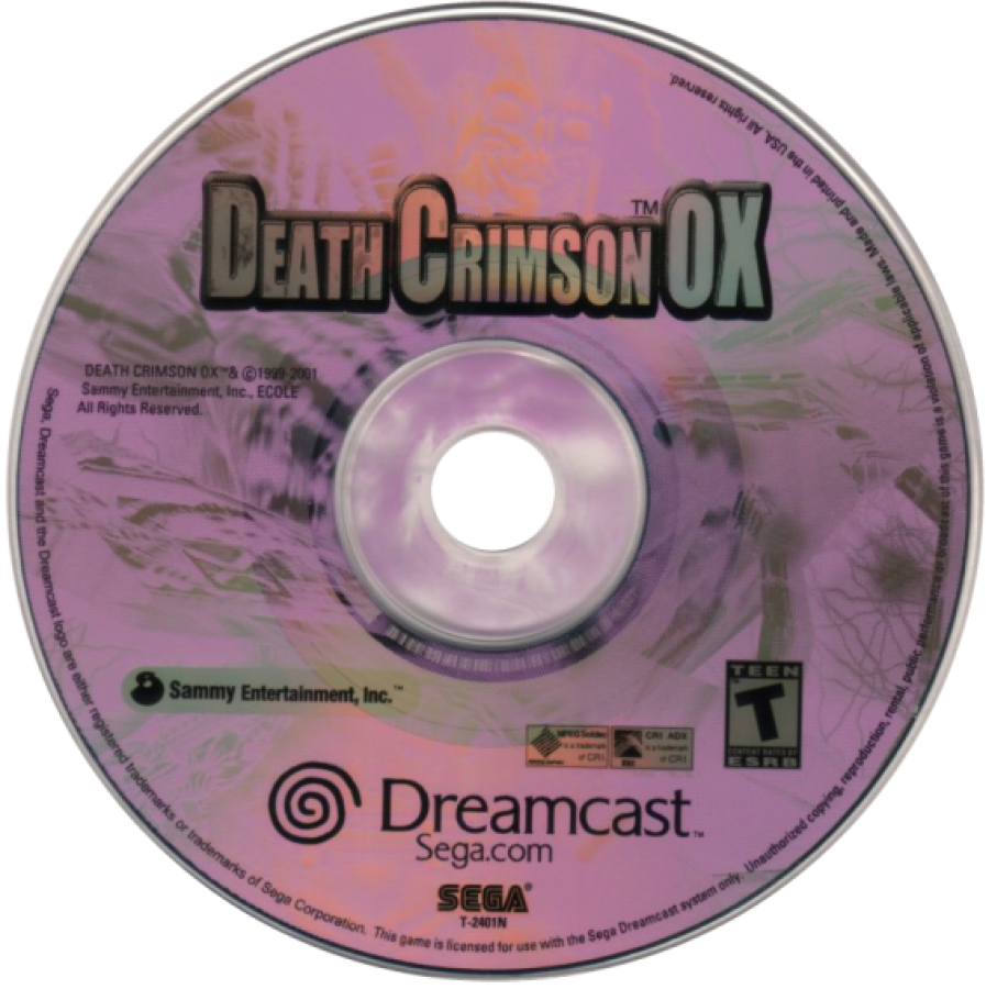 Death Crimson OX – Sega Dreamcast (DC)