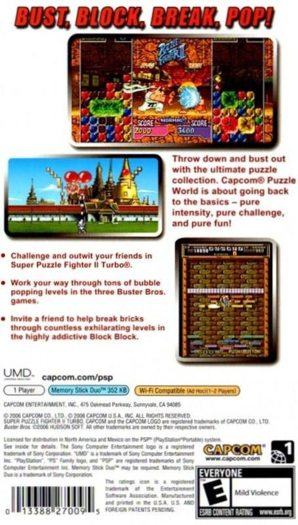 Capcom Puzzle World – PlayStation Portable (PSP)