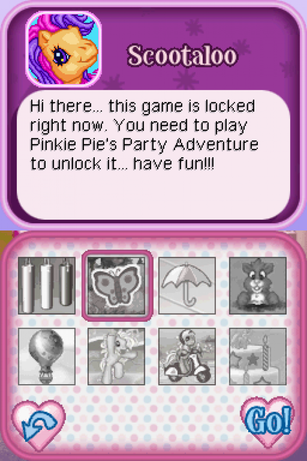 My Little Pony: Pinkie Pie's Party – Nintendo DS (DS)
