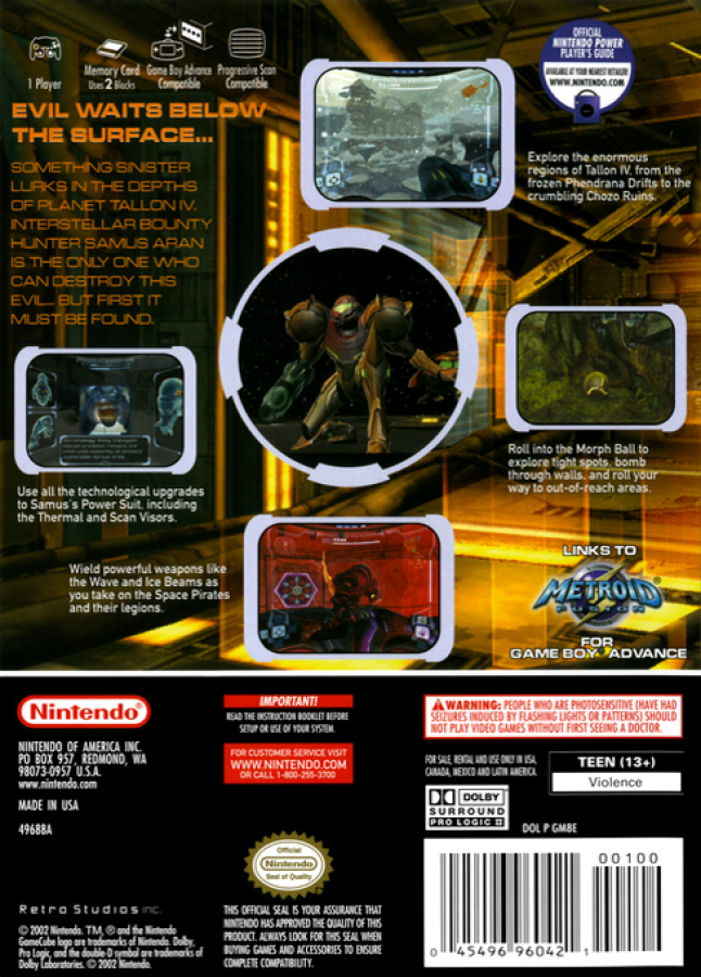 Metroid Prime – GameCube (GC)