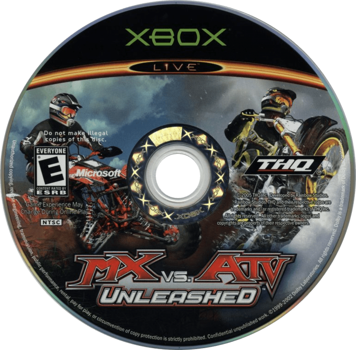 MX vs. ATV Unleashed – Xbox (XBOX)
