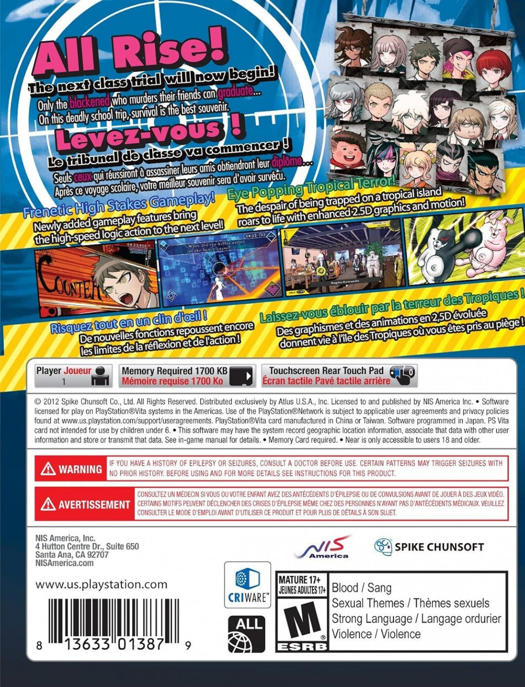 Danganronpa 2: Goodbye Despair — PlayStation VITA (PS VITA)