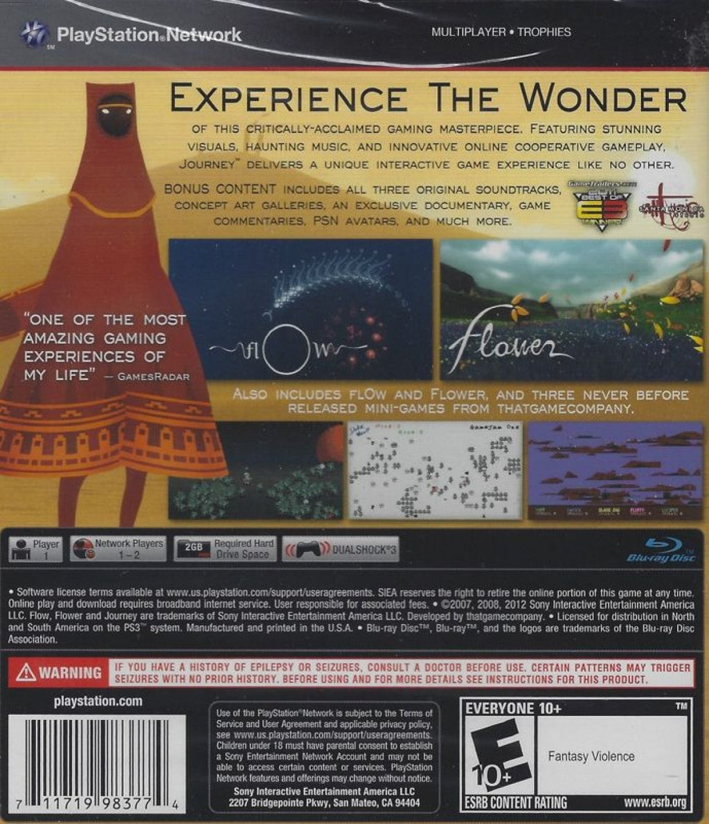 Journey [Collector's Edition] – PlayStation 3 (PS3)