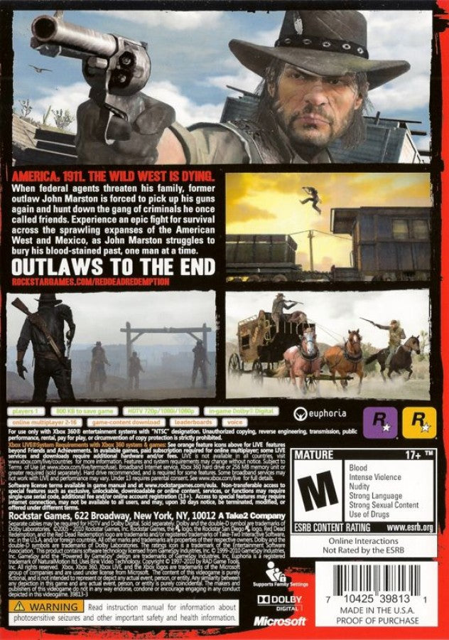 Red Dead Redemption – Xbox 360 (X360)