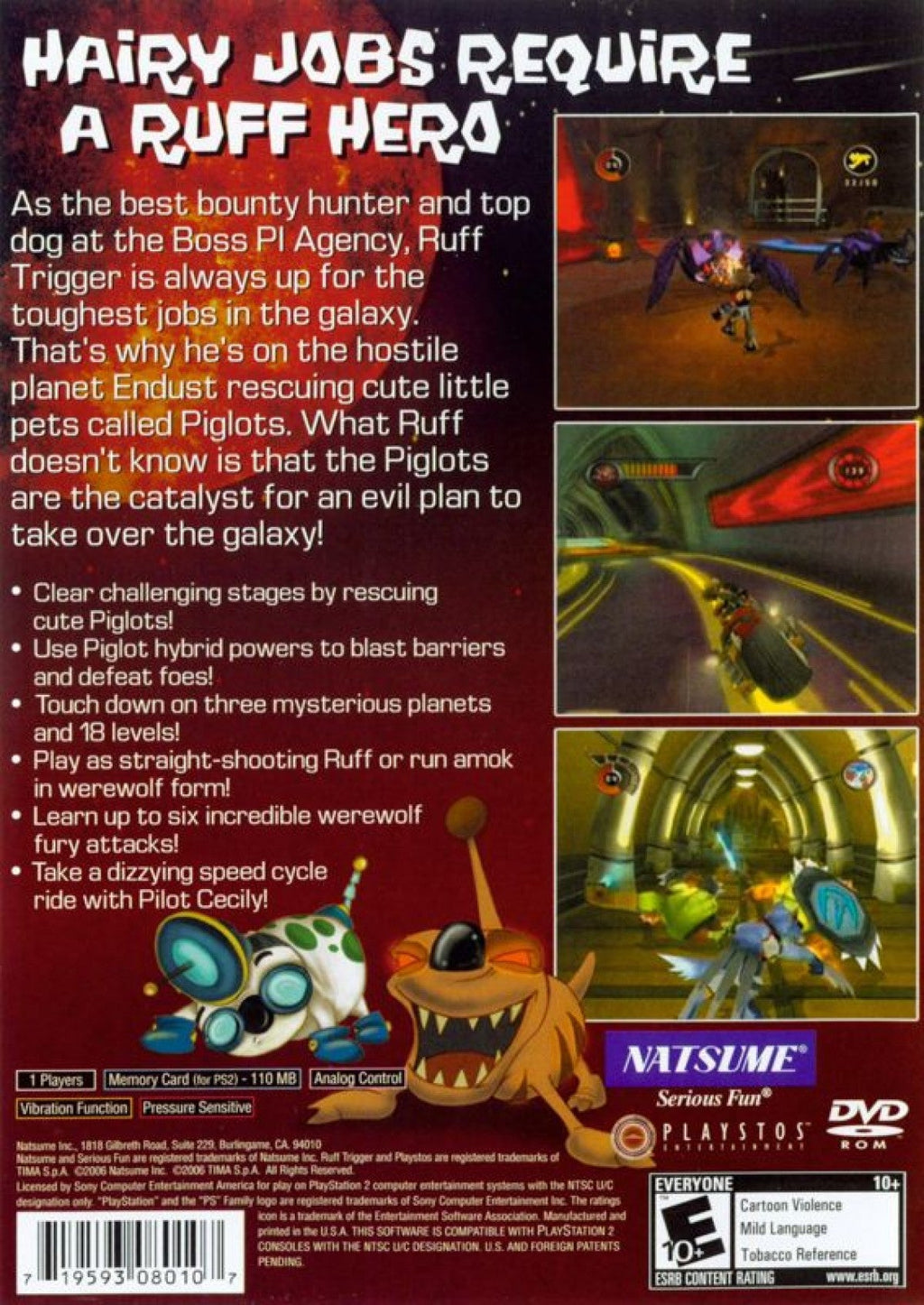 Ruff Trigger the Vanocore Conspiracy – PlayStation 2 (PS2)