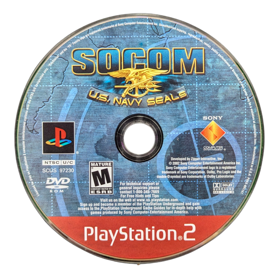 SOCOM: U.S. Navy Seals [Greatest Hits] – PlayStation 2 (PS2)