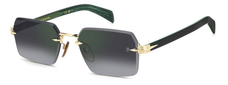 David Beckham DB 7109/S Grey Men's Square Sunglasses 56mm