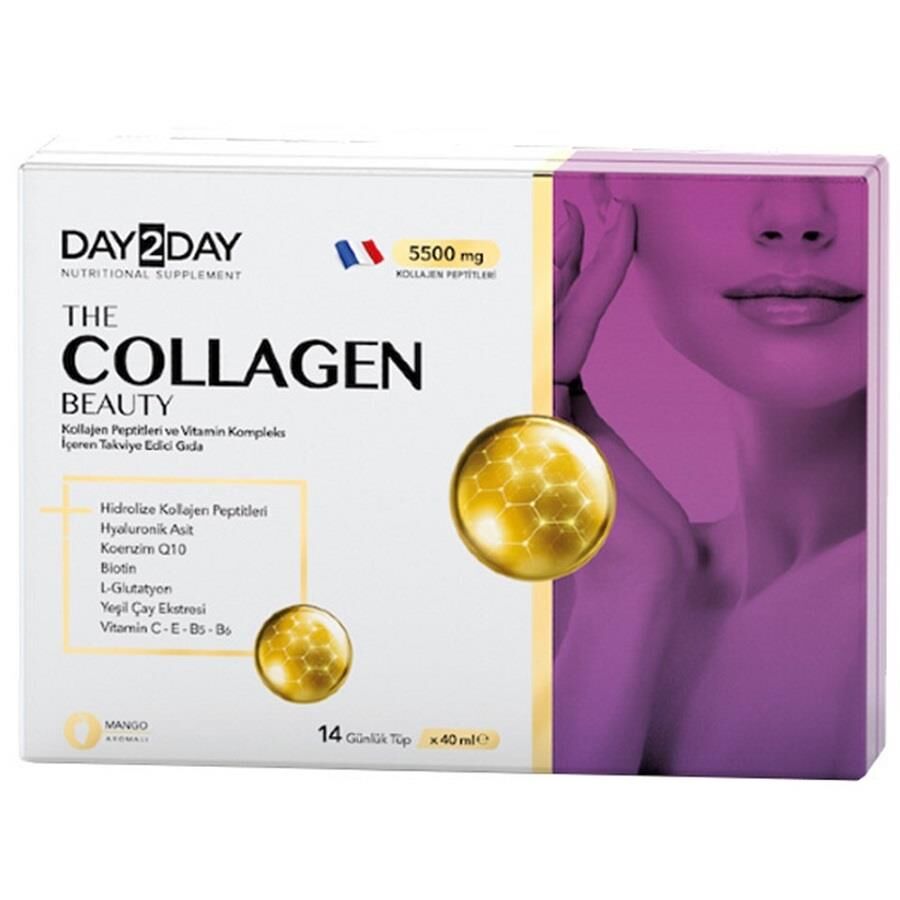 Day2Day The Collagen Beauty Supplement for Skin Radiance 14 Tubes