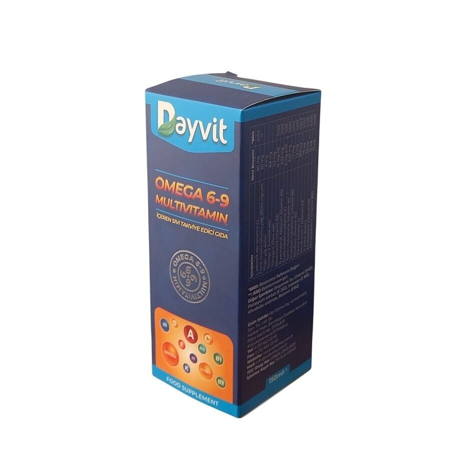 Dayvit Omega 6-9 Kids Multivitamin Syrup for Daily Support 150ml