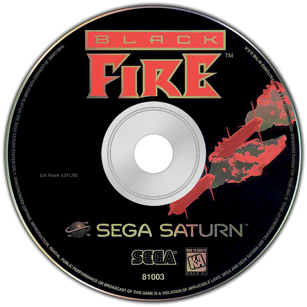 Black Fire – Sega Saturn (SS)