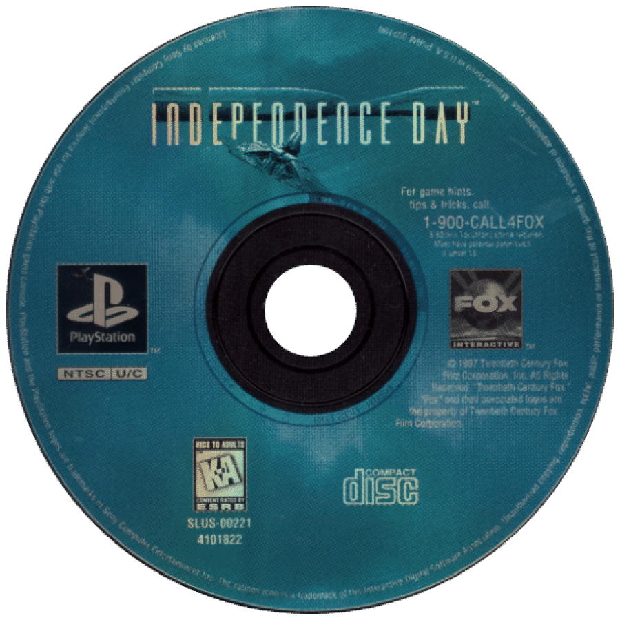 Independence Day – PlayStation 1 (PS1)