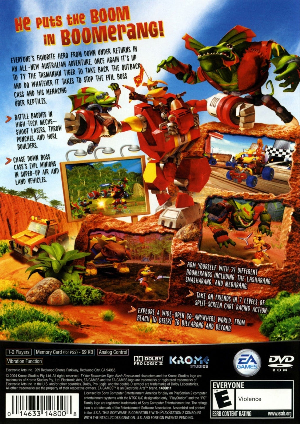 Ty the Tasmanian Tiger 2: Bush Rescue – PlayStation 2 (PS2)