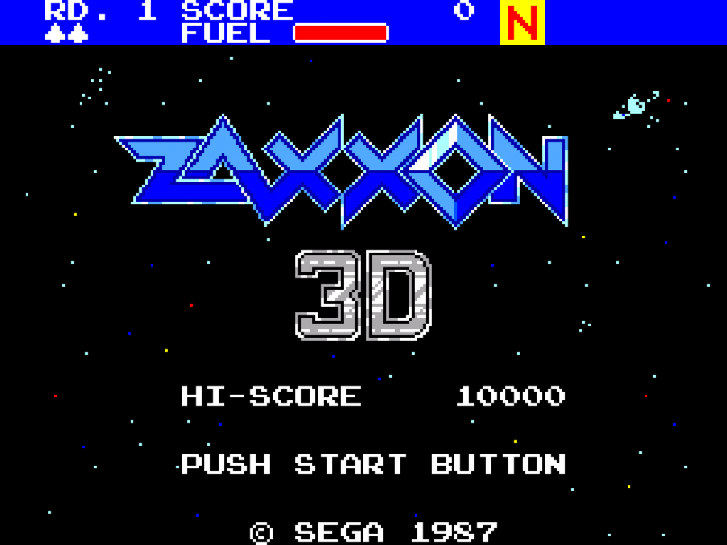 Zaxxon 3D – Sega Master System (SMS)
