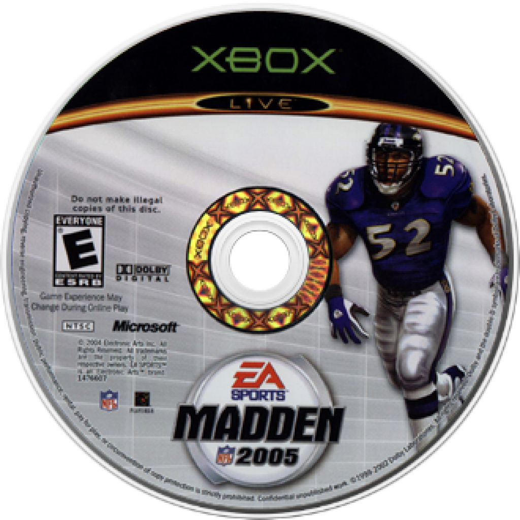 Madden NFL 2005 – Xbox (XBOX)