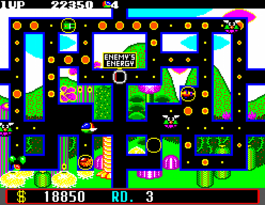 Fantasy Zone the Maze – Sega Master System (SMS)