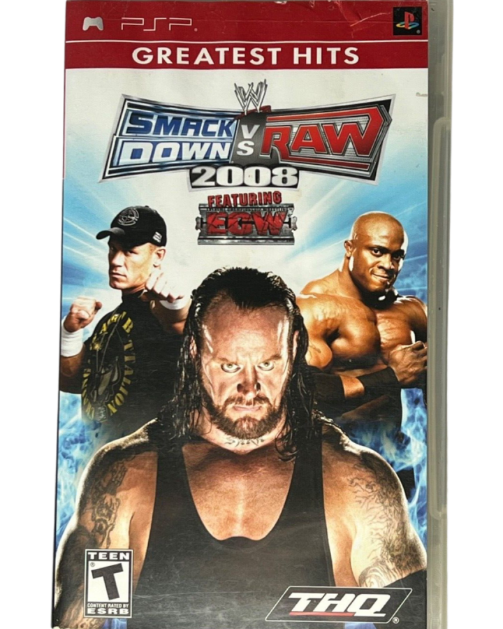 WWE SmackDown vs. Raw 2008 [Greatest Hits] – PlayStation Portable (PSP)