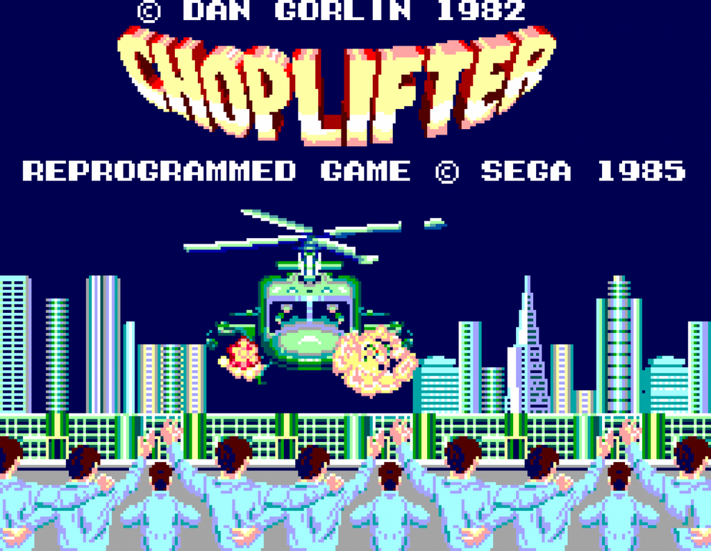 Choplifter – Sega Master System (SMS)