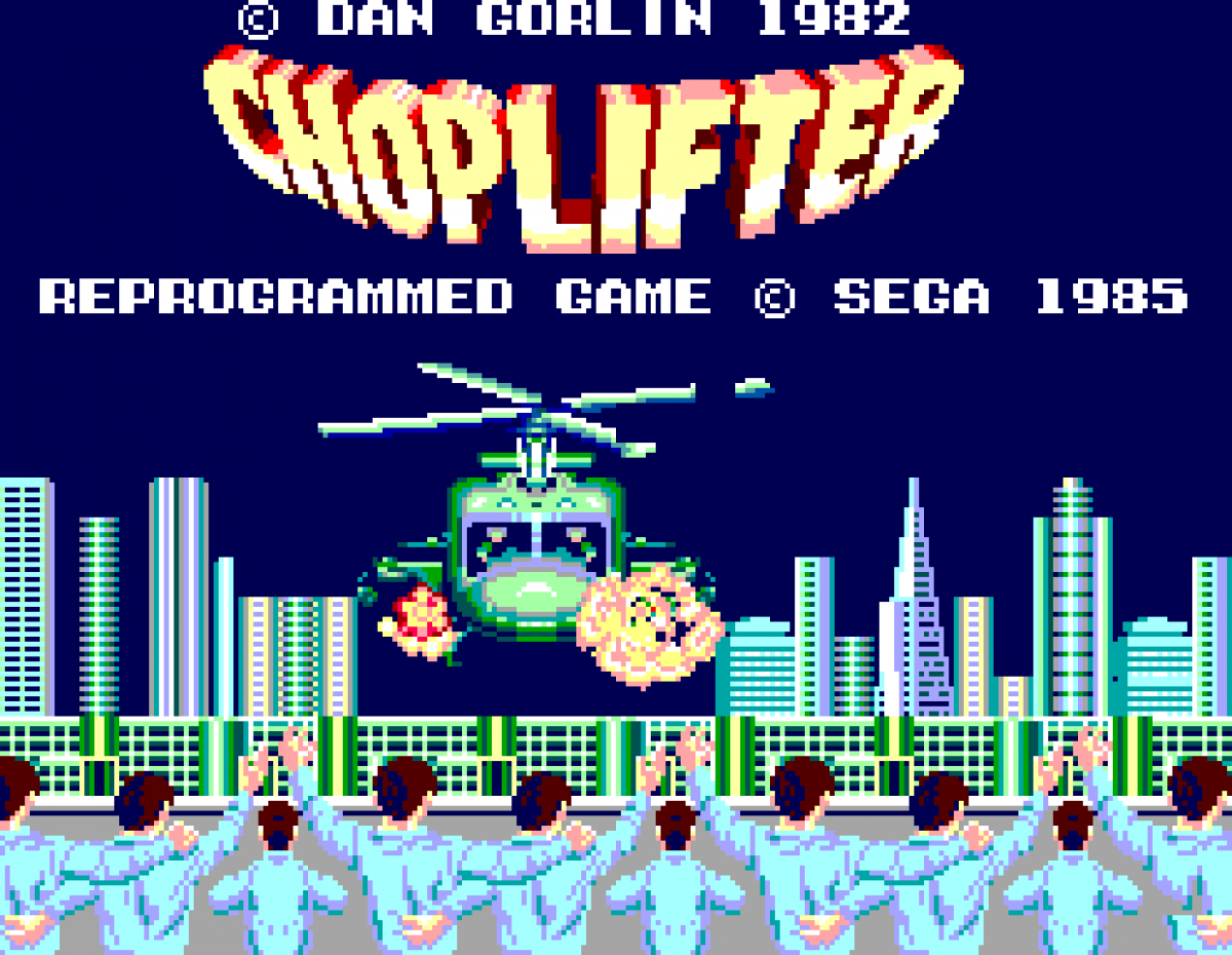 Choplifter – Sega Master System (SMS)