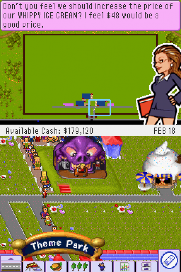 Theme Park — Nintendo DS (DS)