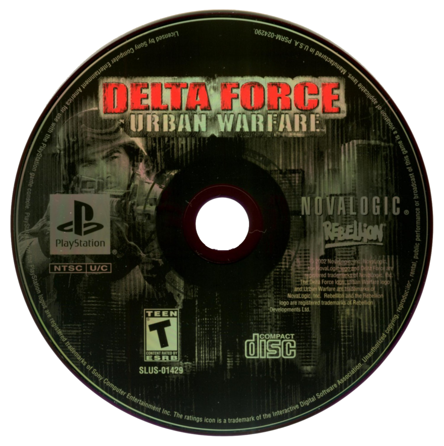 Delta Force: Urban Warfare – PlayStation 1 (PS1)