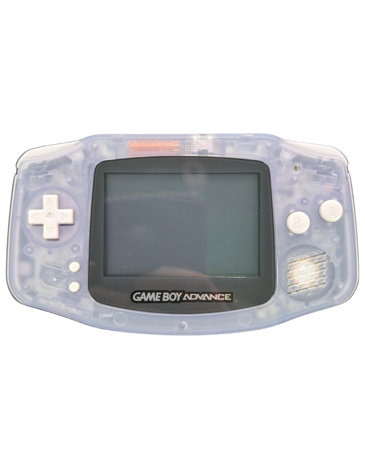 Nintendo Game Boy Advance Handheld Console (GBA) Glacier – Good Condition