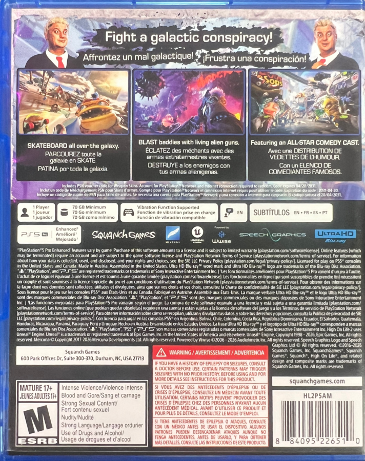 High on Life 2 – PlayStation 5 (PS5)