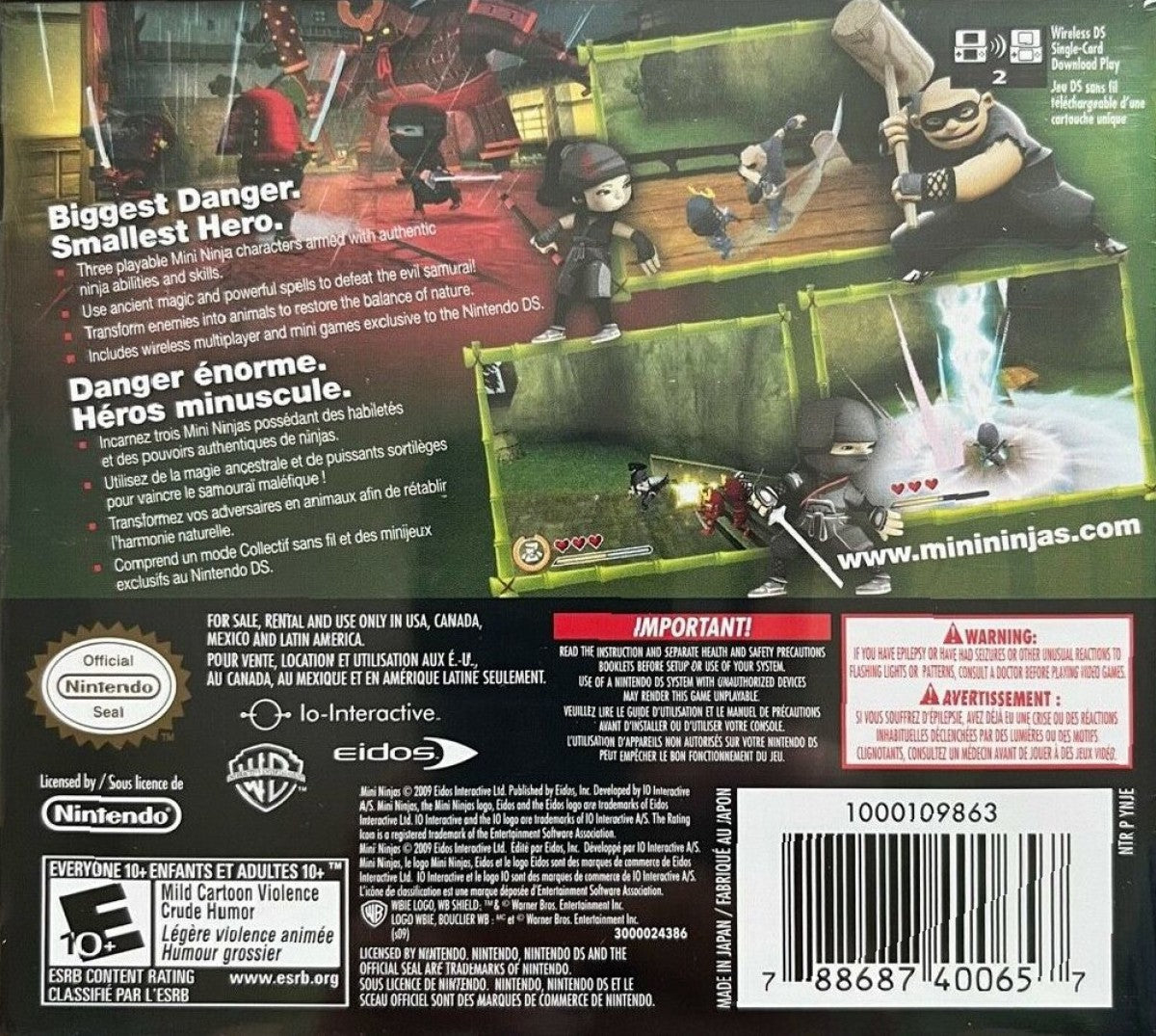 Mini Ninjas – Nintendo DS (DS)