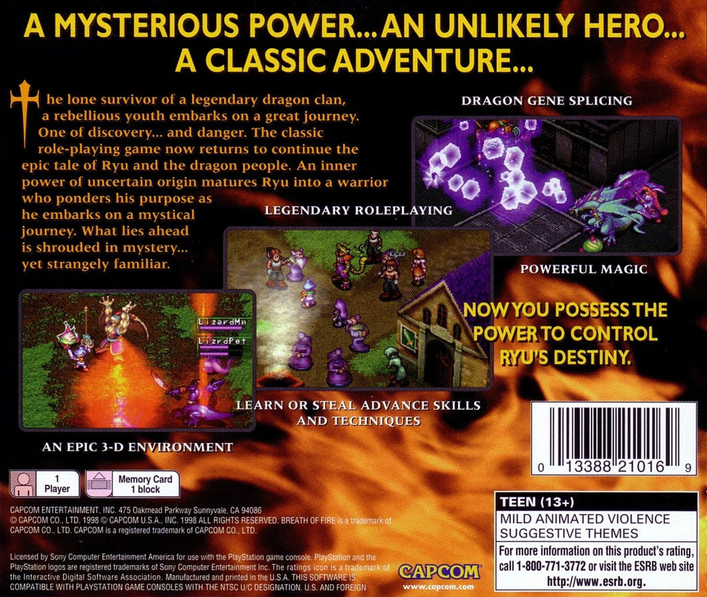 Breath of Fire 3 – PlayStation 1 (PS1)