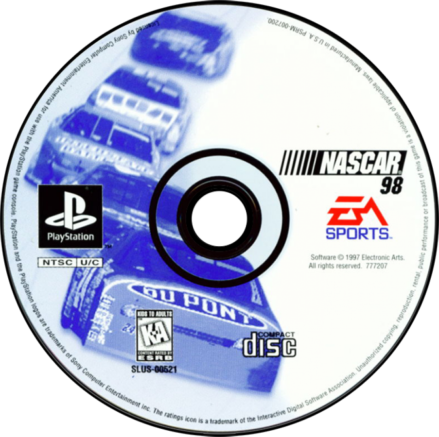 NASCAR 98 – PlayStation 1 (PS1)