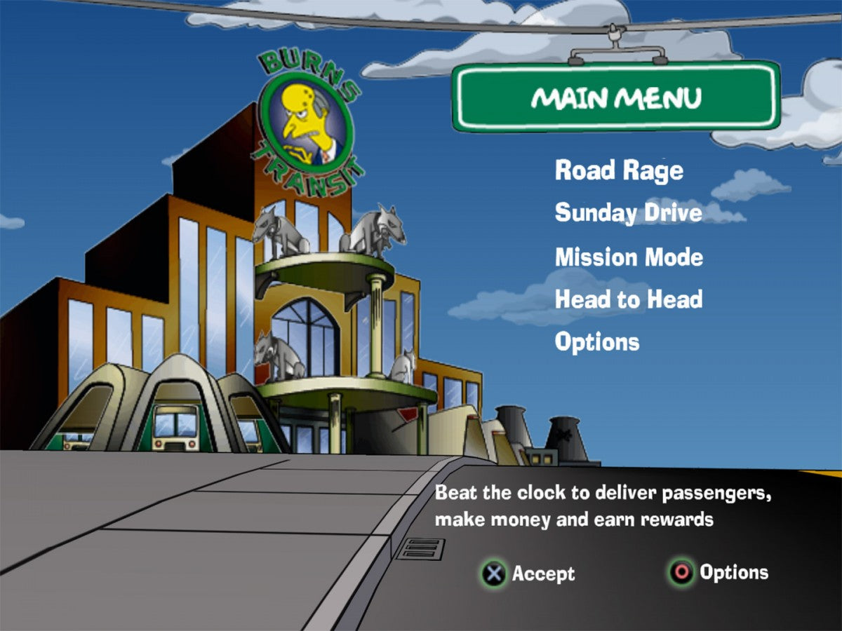 The Simpsons: Road Rage [Greatest Hits] – PlayStation 2 (PS2)