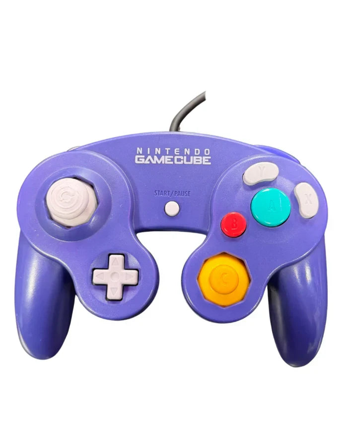 Gamecube Controller [Official/Indigo][Scratch & Scuff] – Nintendo GameCube Accessory (GC)