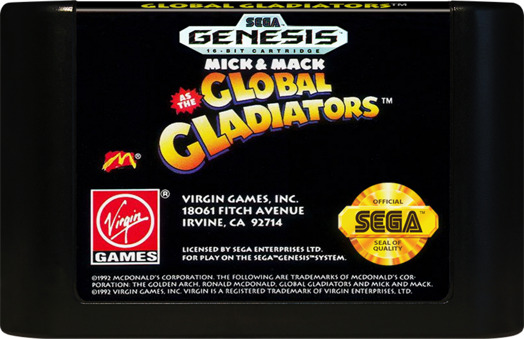 Mick and Mack as the Global Gladiators – Sega Genesis (GEN)