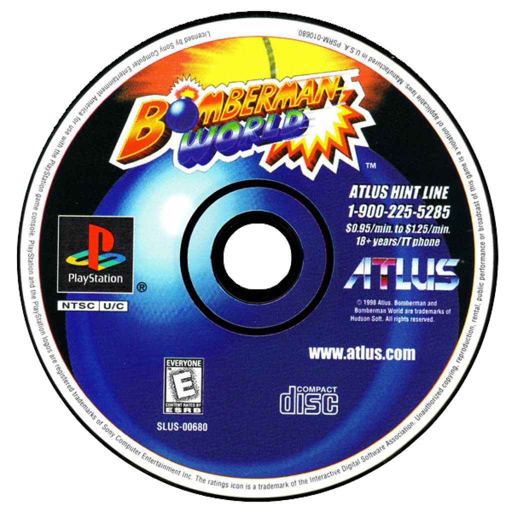 Bomberman World – PlayStation 1 (PS1)