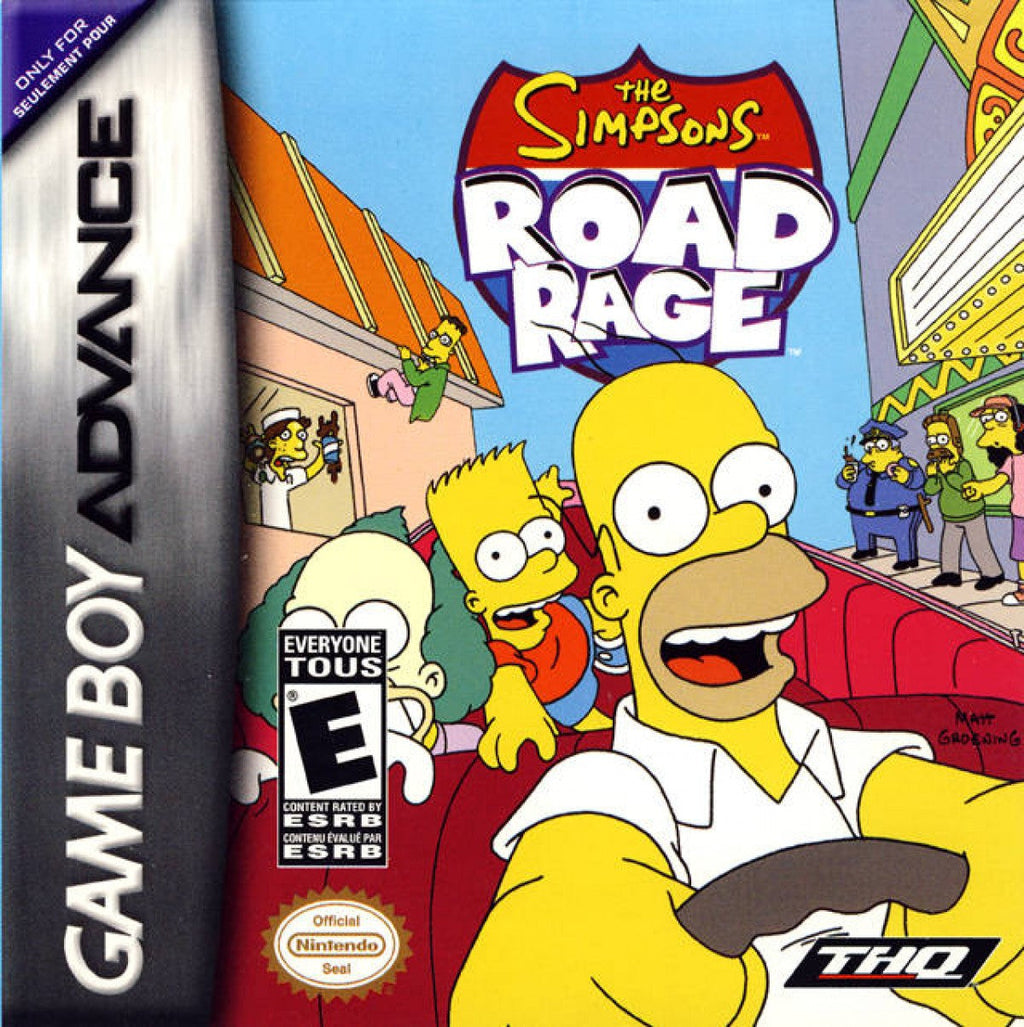 The Simpsons: Road Rage– Game Boy Advance (GBA)