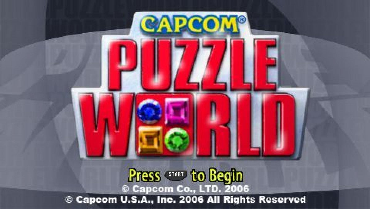 Capcom Puzzle World – PlayStation Portable (PSP)