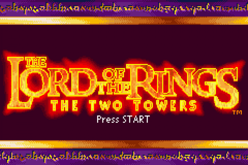 Lord of the Rings: The Two Towers – Game Boy Advance (GBA)