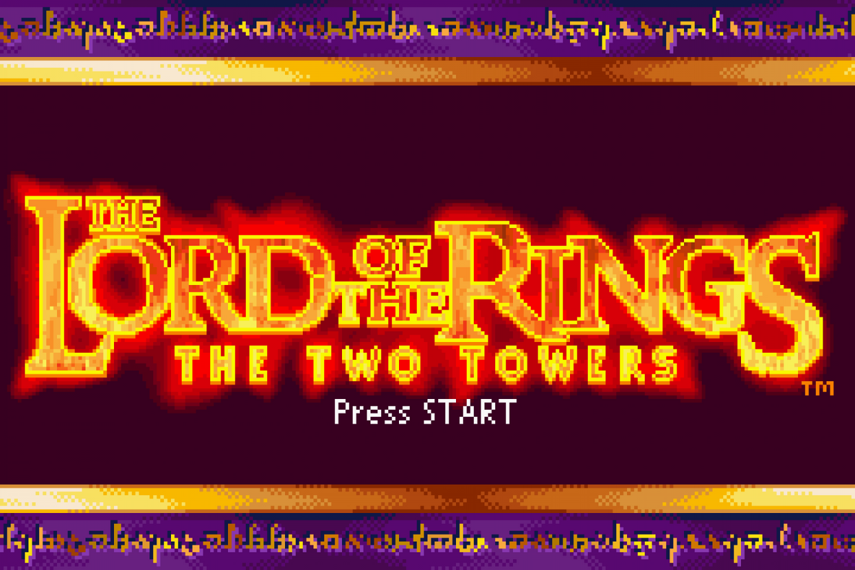Lord of the Rings: The Two Towers – Game Boy Advance (GBA)