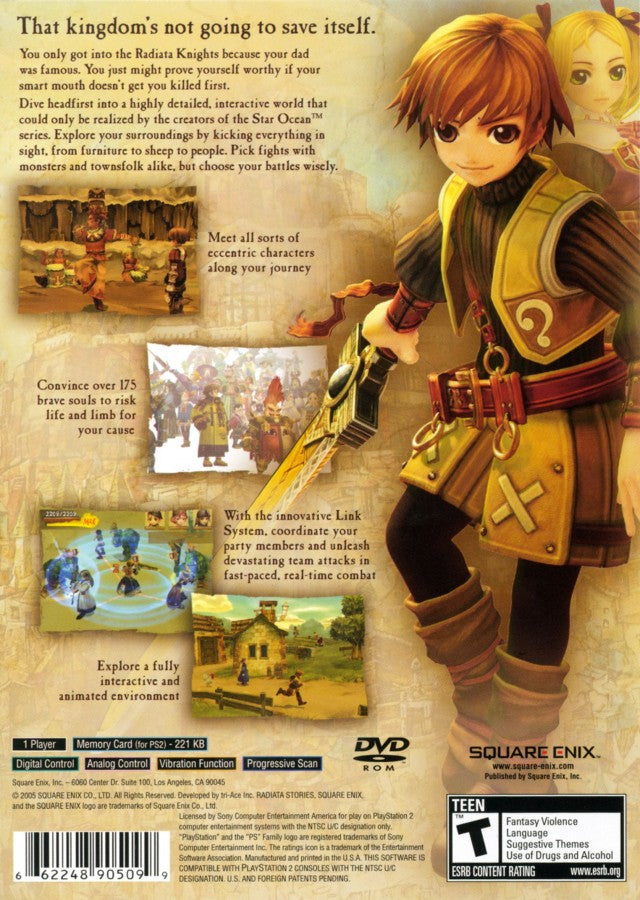 Radiata Stories – PlayStation 2 (PS2)