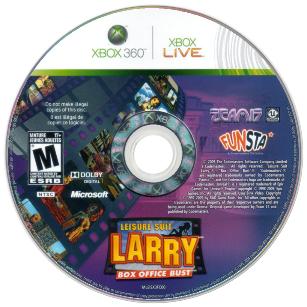 Leisure Suit Larry: Box Office Bust – Xbox 360 (X360)