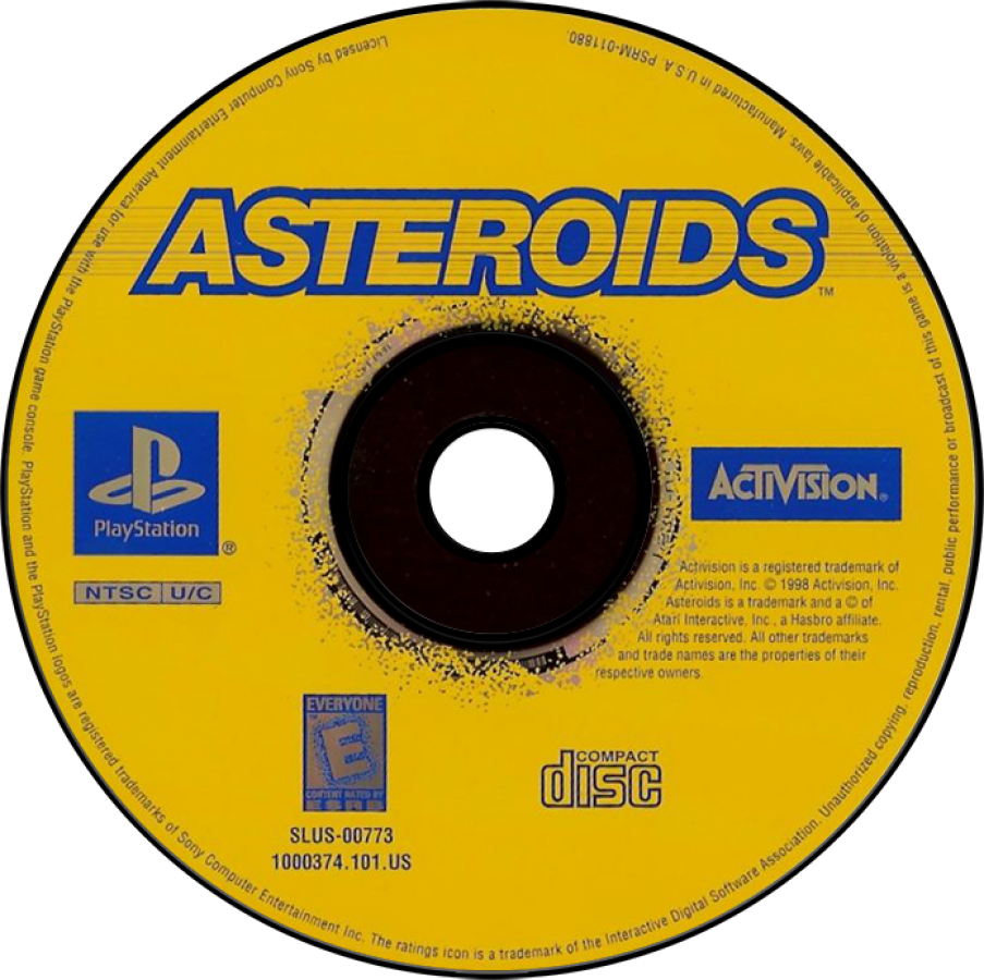Asteroids – PlayStation 1 (PS1)