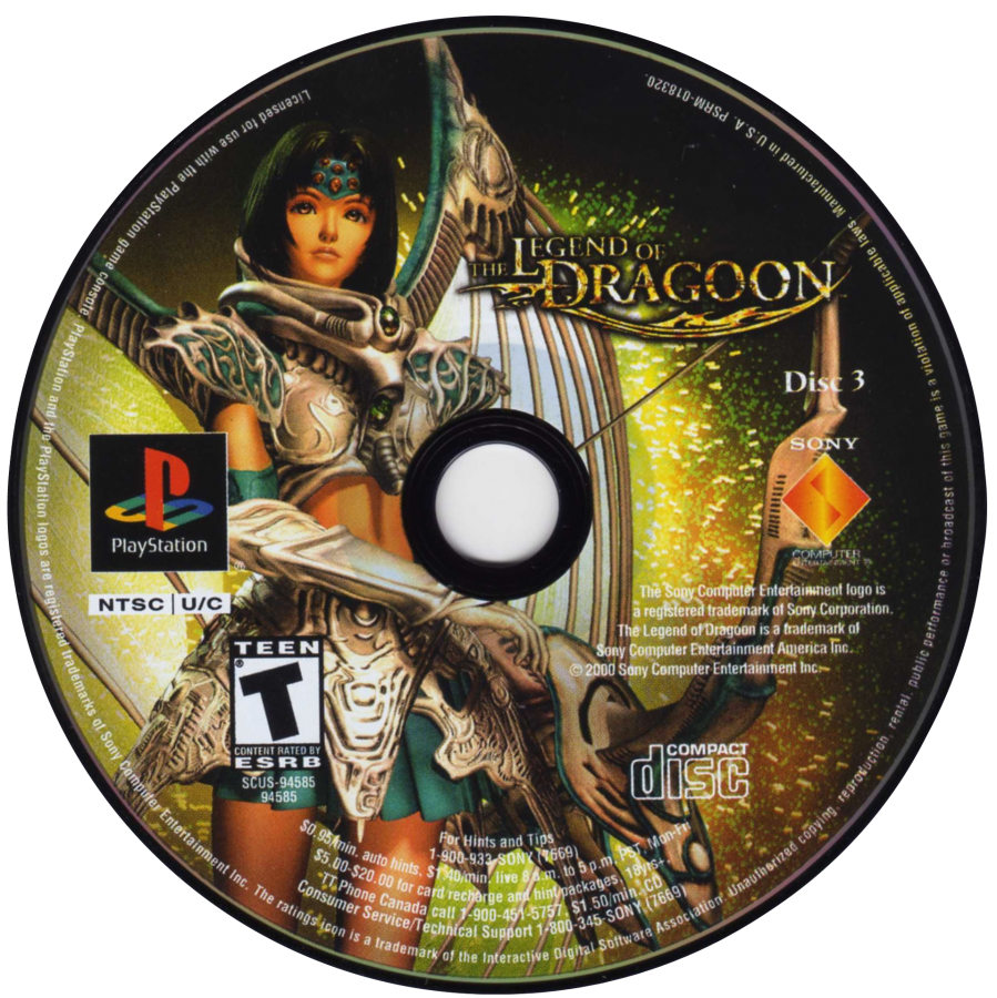 Legend of Dragoon – PlayStation 1 (PS1)