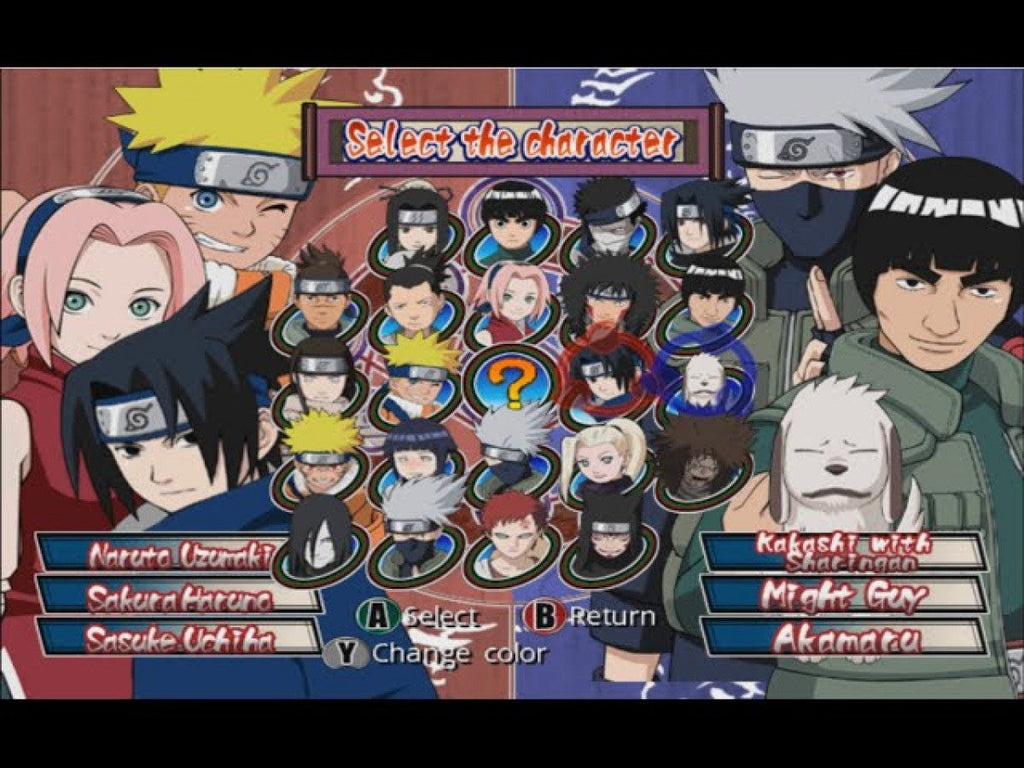 Naruto: Clash of Ninja – GameCube (GC)