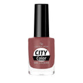 Golden Rose City Color Nail Lacquer No:134 - Long-Lasting Shine & Vibrant Colors