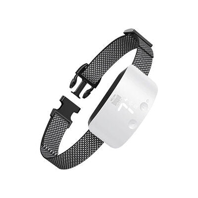 Doggie Premium Anti-Bark Dog Training Collar Waterproof White