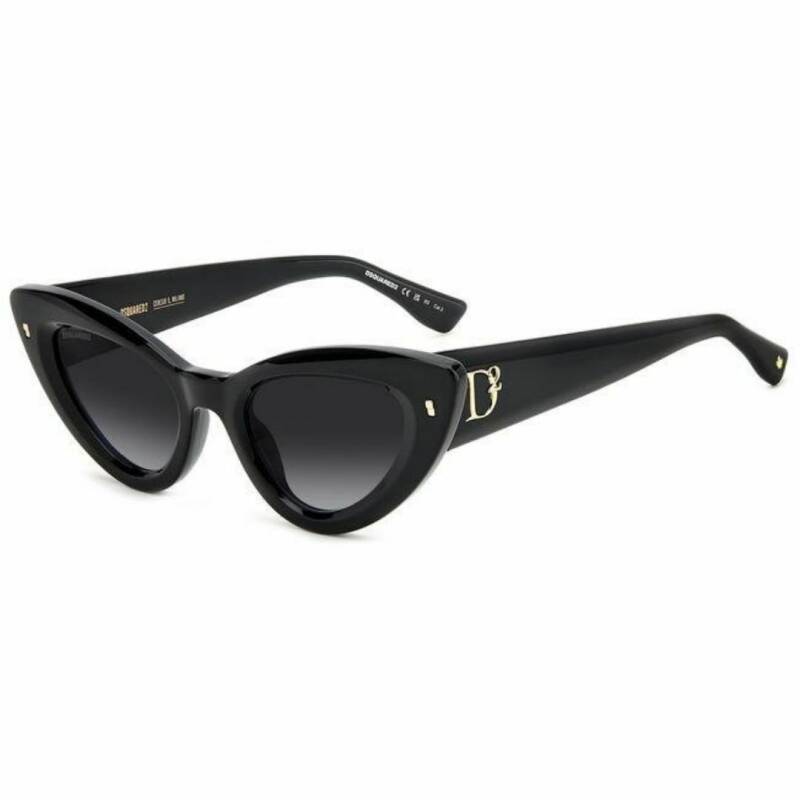 Dsquared2 D2 0092/S Dark Grey Square Women's Sunglasses
