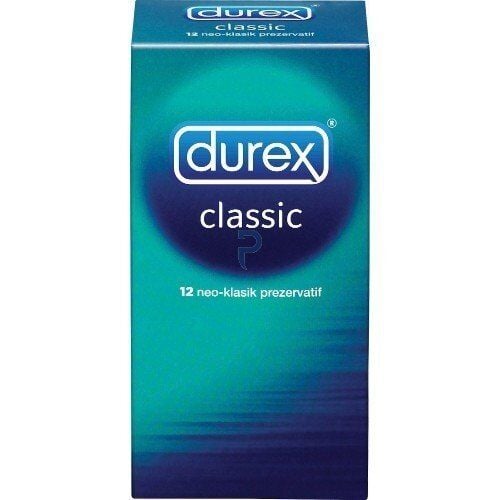 Durex Classic Condoms Reliable Protection 12 Count