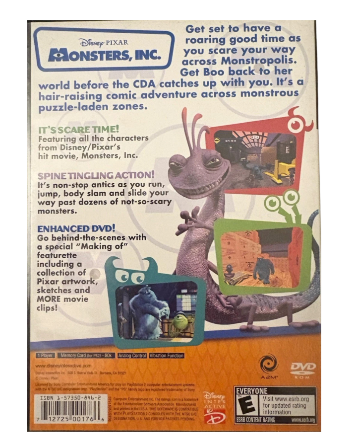 Monsters Inc [Pixar Classics] – PlayStation 2 (PS2)