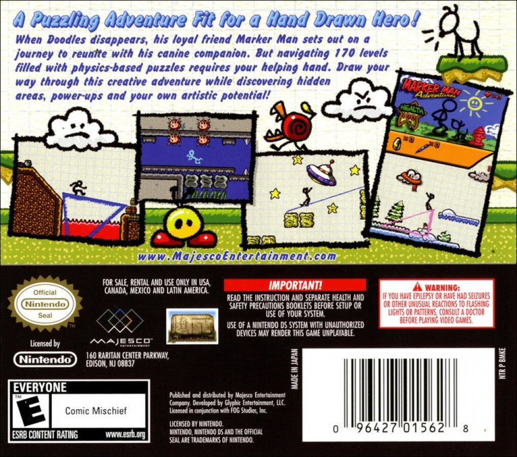 Marker Man Adventures – Nintendo DS (DS)