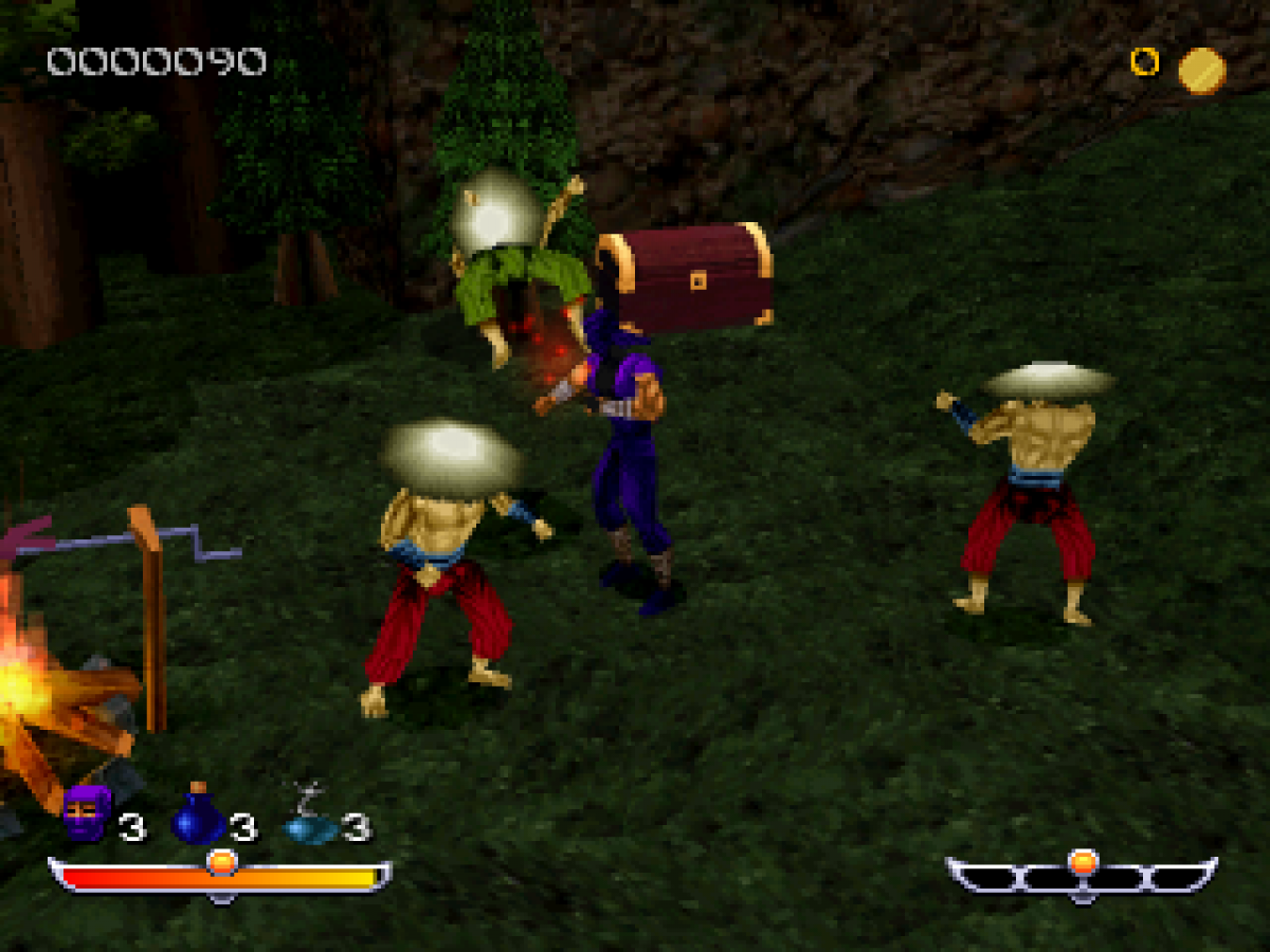 Ninja Shadow of Darkness – PlayStation 1 (PS1)